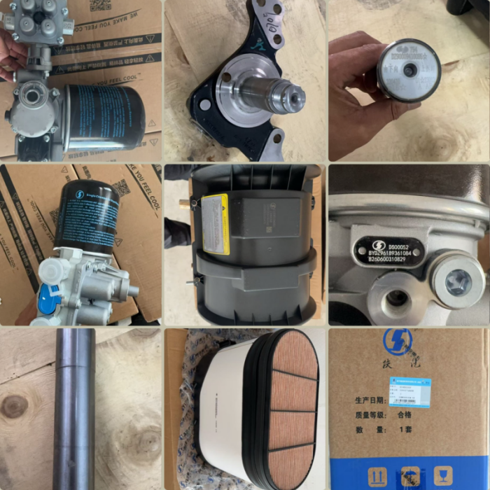 Mauritius Motoronderdele Reuse-bestellings egte SHACMAN-onderdele, eerste versending gestuur met opvolgbestellings beplan